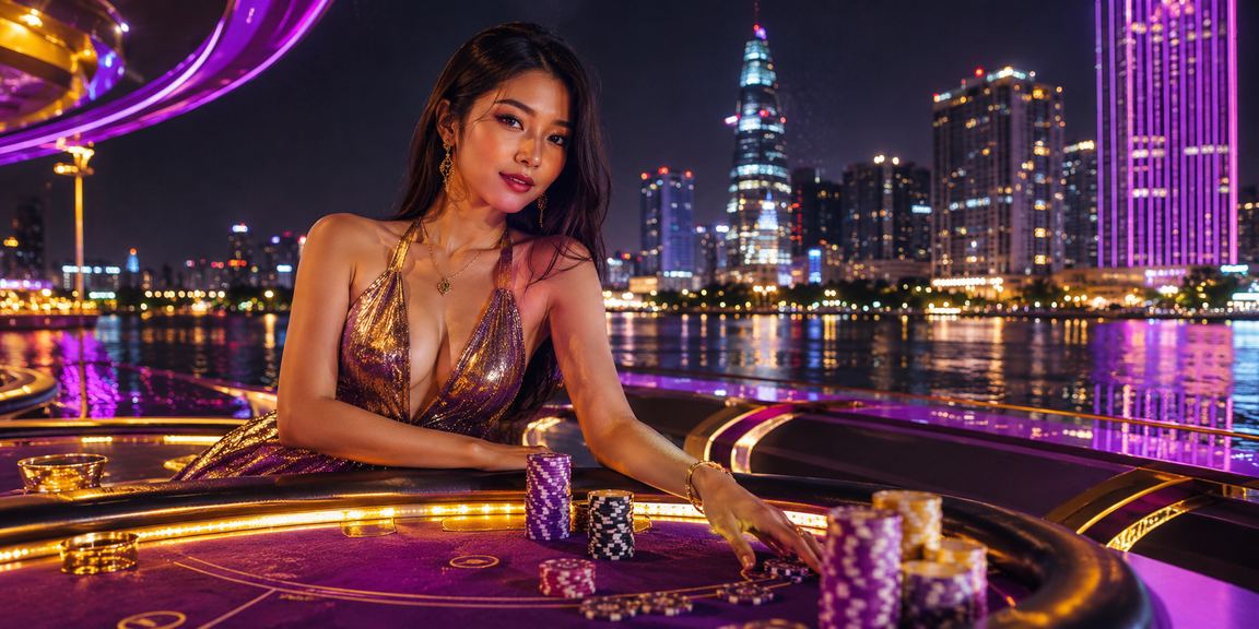 Không gian giải trí neon vùng Mekong gợi nhắc thanh toán nội địa Việt Nam
